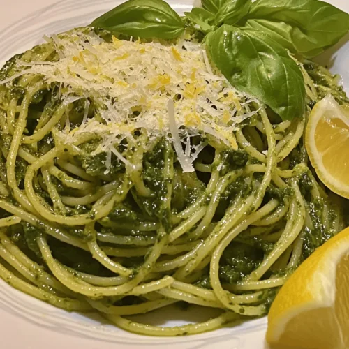 Lemon Spinach Pasta is a vibrant and refreshing dish that brings a burst of flavor to your dinner table. This delightful combination of zesty lemon, fresh spinach, and perfectly cooked pasta creates a meal that is not only satisfying but also brimming with nutritional benefits. With its bright flavors and appealing presentation, this dish is perfect for a casual weeknight dinner or a special occasion.