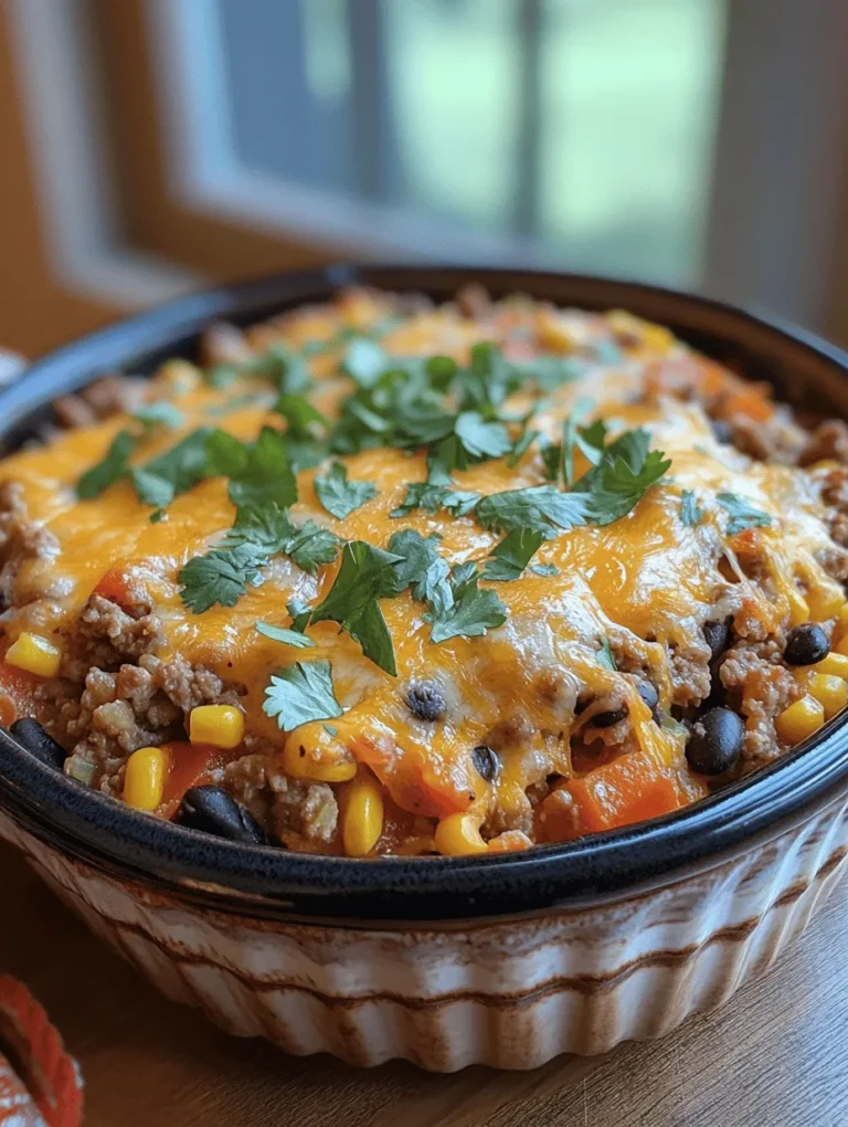 In the realm of hearty, nutritious dishes, few can rival the delightful combination of ground turkey and sweet potatoes. This recipe for Ground Turkey Sweet Potato Casserole not only provides a comforting meal for the whole family but also packs a punch of flavor and nutrition. The richness of ground turkey, known for its lean protein content, perfectly complements the natural sweetness of sweet potatoes, creating a balance that is both satisfying and health-conscious.