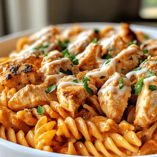When it comes to comfort food, few dishes can compete with a plate of creamy garlic butter chicken and rotini in Parmesan sauce. This indulgent meal effortlessly combines tender chicken, al dente rotini pasta, and a rich, velvety sauce that will leave your taste buds singing. Whether you’re planning a cozy weeknight dinner with family or looking to impress guests at a special occasion, this recipe strikes the perfect balance between elegance and simplicity. Even novice home cooks can create this delightful dish with ease, making it a go-to option for anyone wanting to whip up something spectacular without spending hours in the kitchen.