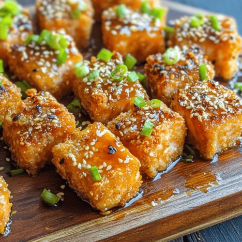 To create the perfect Crispy Honey Garlic Salmon Bites, it’s essential to use high-quality ingredients that contribute not only to the flavor but also to the overall texture of the dish. Let’s break down the core components that make this recipe truly special.