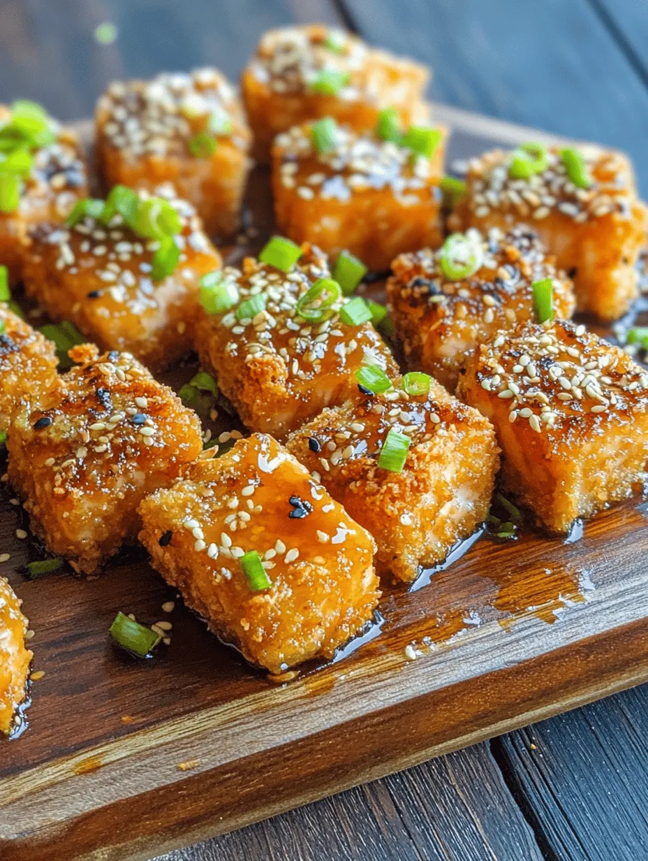 To create the perfect Crispy Honey Garlic Salmon Bites, it’s essential to use high-quality ingredients that contribute not only to the flavor but also to the overall texture of the dish. Let’s break down the core components that make this recipe truly special.