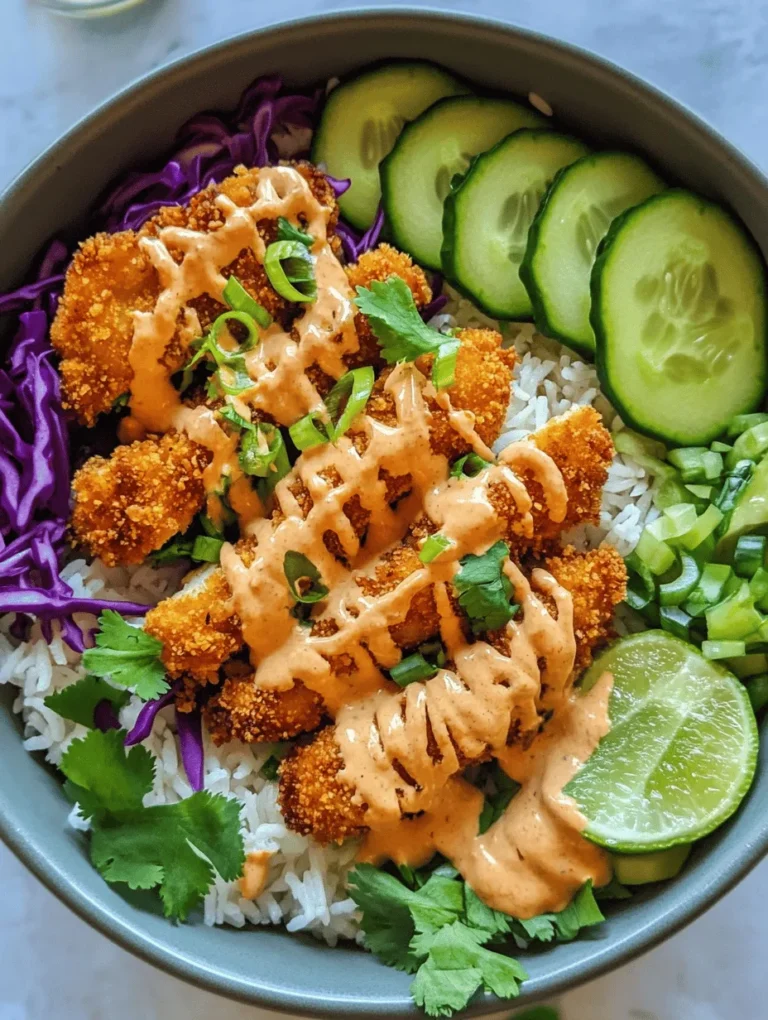 The Bang Bang Chicken Bowl is a spectacular dish that has captured the hearts (and taste buds) of food lovers everywhere. Known for its perfect blend of crispy chicken, vibrant vegetables, and a rich, flavorful sauce, this dish stands out as a crowd favorite. Whether you're hosting a casual dinner, preparing a meal for your family, or looking for a delicious lunch option, the Bang Bang Chicken Bowl is an excellent choice. Its versatility allows it to shine in various settings—from weeknight dinners to potlucks, making it a go-to recipe for many home cooks.