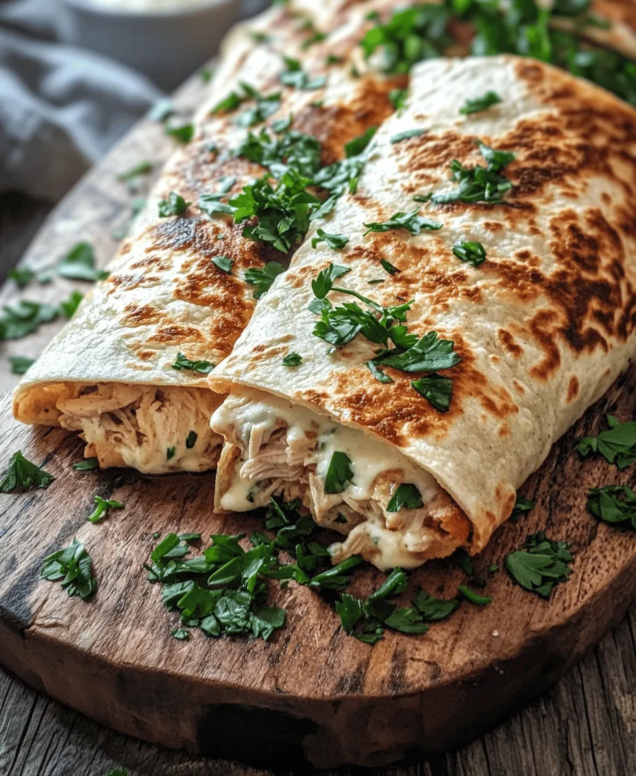 Cheesy garlic chicken wraps have become a favorite in households across the globe, combining the comforting flavors of garlic and cheese with tender chicken in a convenient, hand-held format. These wraps are not only delicious but also incredibly easy to prepare, making them an ideal choice for busy weeknight meals or quick lunches. The allure of cheesy garlic chicken wraps lies in their ability to be both satisfying and versatile. Whether you’re looking for a hearty dinner, a snack for game day, or a portable meal for picnics, these wraps deliver on all fronts.