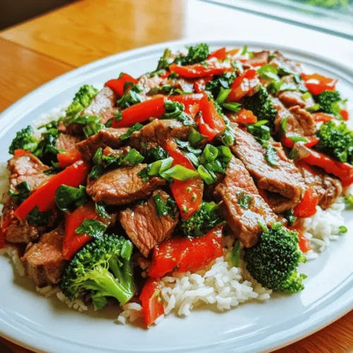 When it comes to quick, satisfying meals that burst with flavor, few dishes can compete with a classic stir-fry. The Savory Beef Delight with Oyster Sauce is a standout recipe that combines tender beef, vibrant vegetables, and the umami richness of oyster sauce, creating a dish that is both delicious and visually appealing. This recipe not only highlights the beauty of Asian cuisine but also showcases how simple ingredients can come together to create a culinary masterpiece.