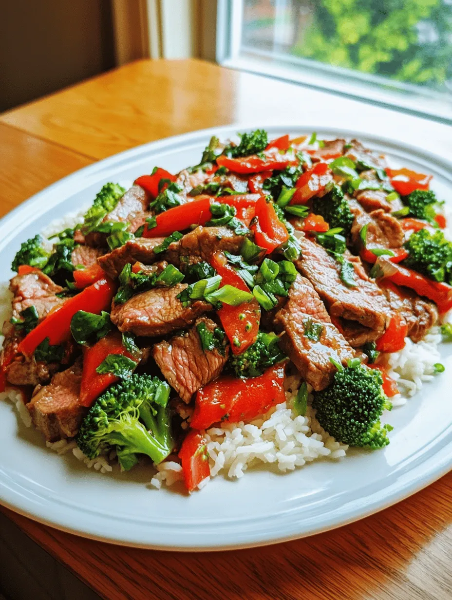 When it comes to quick, satisfying meals that burst with flavor, few dishes can compete with a classic stir-fry. The Savory Beef Delight with Oyster Sauce is a standout recipe that combines tender beef, vibrant vegetables, and the umami richness of oyster sauce, creating a dish that is both delicious and visually appealing. This recipe not only highlights the beauty of Asian cuisine but also showcases how simple ingredients can come together to create a culinary masterpiece.