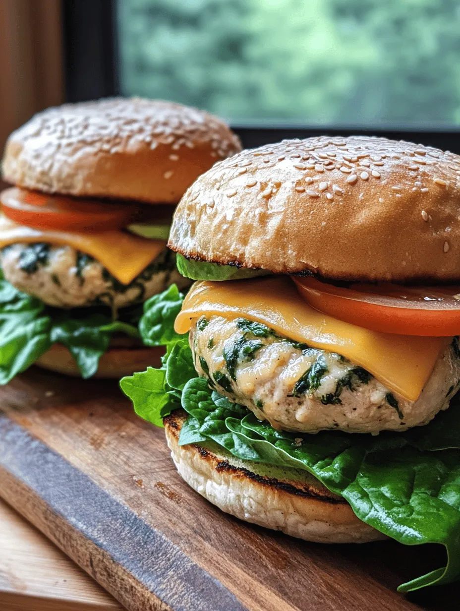 In recent years, chicken burgers have surged in popularity as a healthier alternative to traditional beef burgers. Not only do they offer a leaner protein option, but they also provide a canvas for a variety of delicious flavors. Among the many ways to prepare chicken burgers, the White Cheddar & Spinach Chicken Burgers stand out due to their unique combination of flavors and health benefits. This recipe elevates the classic burger experience while keeping health-conscious diners in mind.