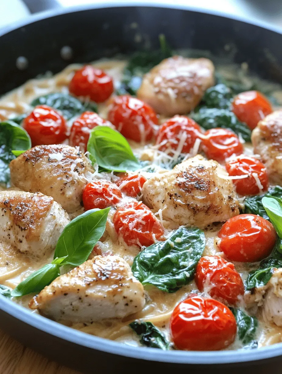Welcome to the culinary heart of Italy with this Easy Tuscan Chicken Pasta recipe! This dish is a delightful and comforting meal that brings the vibrant flavors of Tuscany right into your kitchen. Whether you're a seasoned chef or a cooking novice, this recipe is designed to be straightforward and accessible, making it perfect for busy weeknights or casual dinners with friends and family. Imagine a plate of tender chicken, enveloped in a creamy sauce, combined with al dente pasta and vibrant vegetables that not only tantalize your taste buds but also nourish your body.