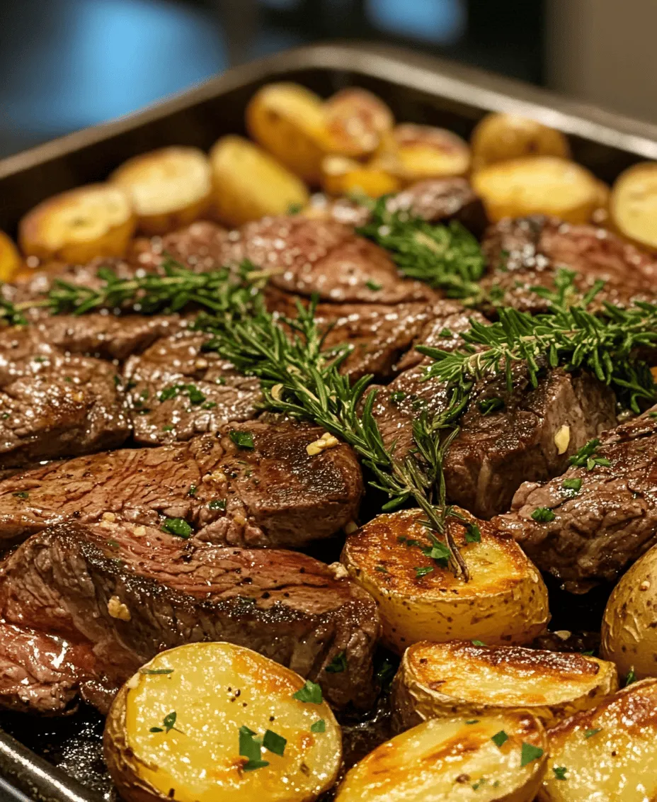 When it comes to home-cooked meals that are both hearty and satisfying, few dishes can rival the exquisite combination of flavors found in a Sizzling Garlic Butter Steak and Potatoes Skillet. This recipe is a celebration of simplicity, packed with rich, savory notes that can elevate any weeknight dinner into a special occasion. Imagine succulent pieces of steak paired with tender potatoes, all drenched in a luscious garlic butter sauce that brings everything together in perfect harmony.