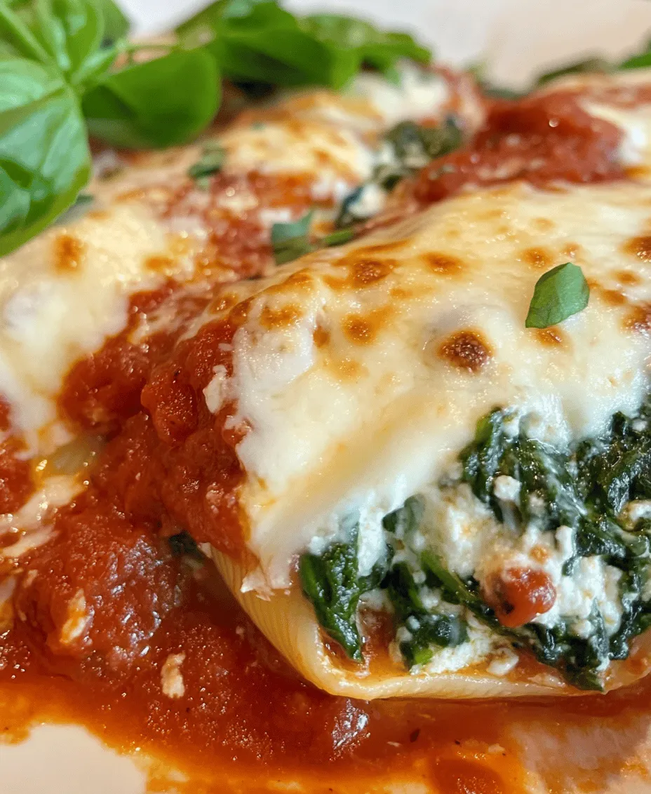 Cheesy spinach and ricotta shells are a delicious and hearty dish that brings a touch of comfort food to the dining table. With their inviting flavors and delightful textures, these stuffed pasta shells are not only a treat for the taste buds but also a nutritious option for those seeking to incorporate more vegetarian meals into their diets. In recent years, the interest in plant-based meals has soared, driven by health-conscious consumers and a growing awareness of the environmental impact of meat consumption. Vegetables, particularly leafy greens like spinach, are celebrated for their numerous health benefits, making them a staple in many kitchens.