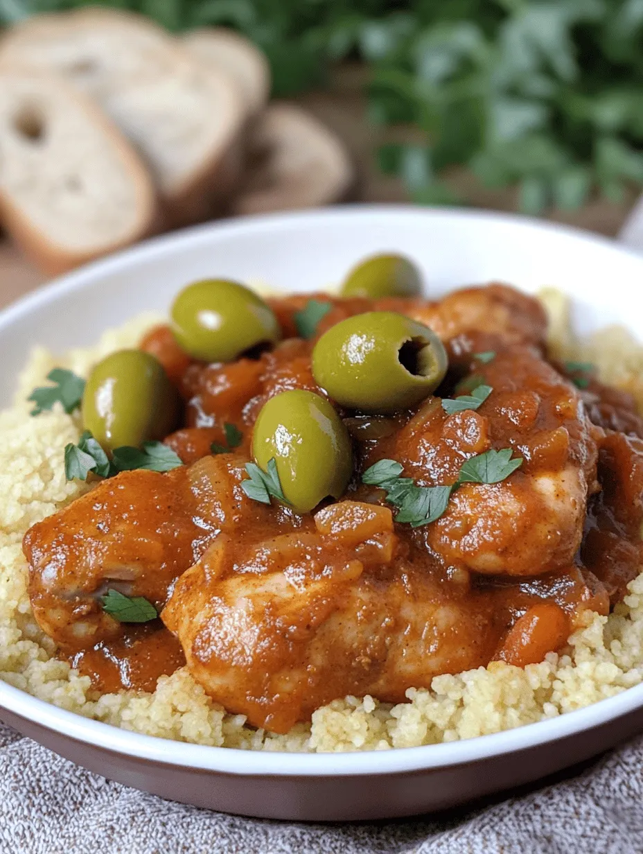 Moroccan cuisine is celebrated for its vibrant flavors, aromatic spices, and colorful presentations. At the heart of this culinary tradition lies the tagine, a slow-cooked stew named after the earthenware pot in which it is cooked. This traditional dish is a staple in Moroccan households, showcasing the rich agricultural bounty of the region. Among the many variations, the Zesty Chicken Tagine with Olives and Lemons stands out for its bright, invigorating flavors and the perfect balance of savory and tangy notes.
