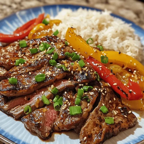 To create a delicious Sizzling Pepper Steak with Onions, it is essential to understand the ingredients that come together to form this iconic dish. Each element plays a crucial role in contributing to the overall flavor and texture, making the dish both delightful and satisfying.