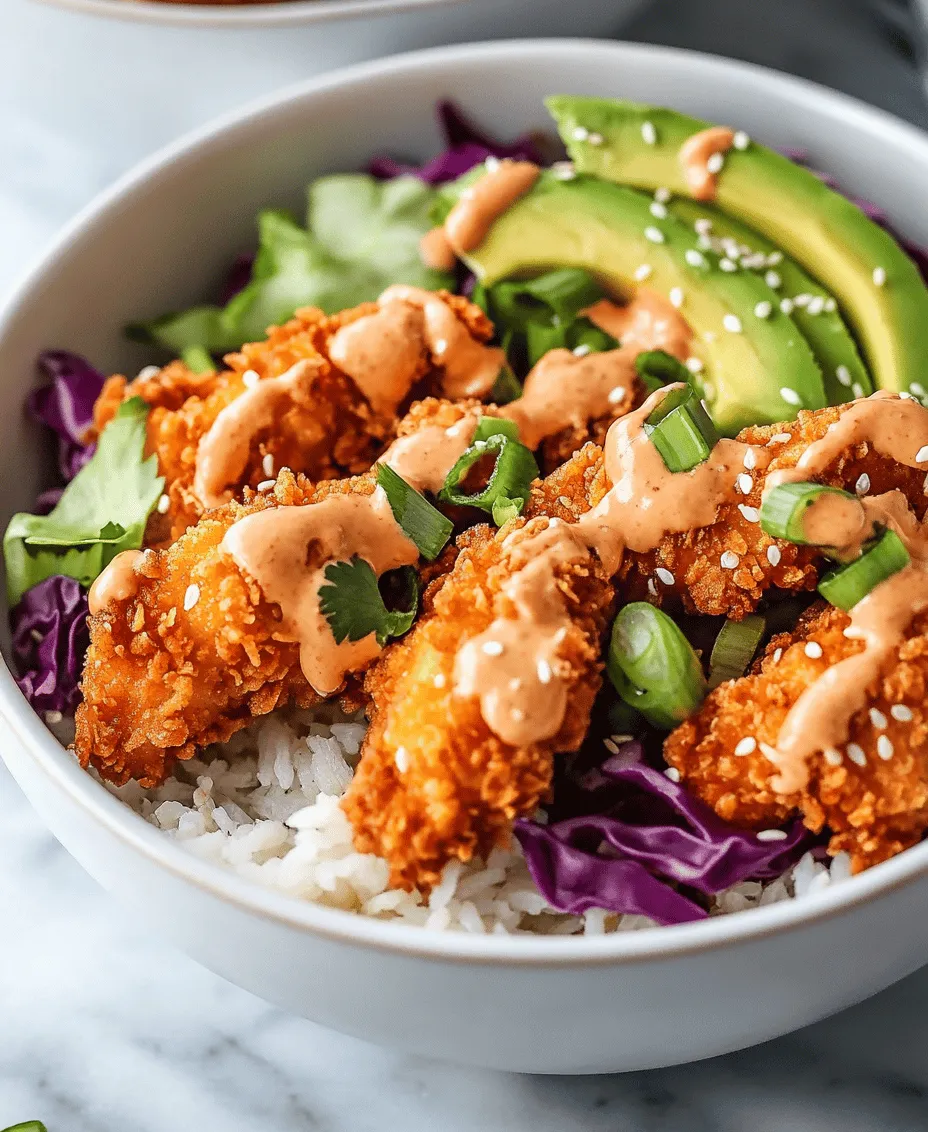 Bang Bang Chicken Bowls have emerged as a favorite among food enthusiasts, thanks to their delightful combination of flavors and textures. This dish presents a tantalizing medley of crispy chicken, vibrant vegetables, and a creamy, spicy sauce that elevates it to a whole new level of deliciousness. The appeal of Bang Bang Chicken Bowls lies not only in their taste but also in their versatility. Whether you're looking for a quick weeknight dinner or a meal prep option for the week, these bowls can easily be customized to suit your preferences and dietary needs.