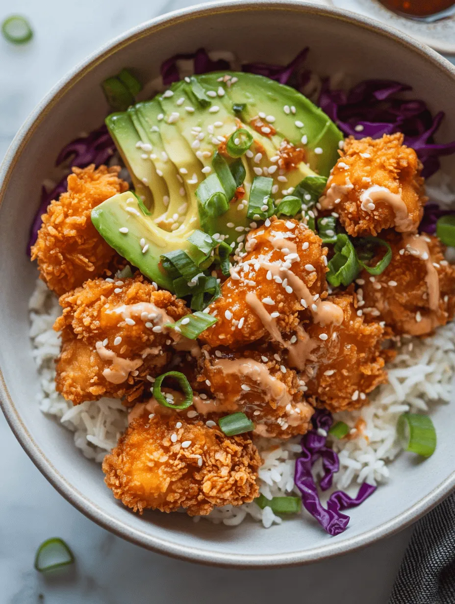Bang Bang Chicken Bowls have emerged as a favorite among food enthusiasts, thanks to their delightful combination of flavors and textures. This dish presents a tantalizing medley of crispy chicken, vibrant vegetables, and a creamy, spicy sauce that elevates it to a whole new level of deliciousness. The appeal of Bang Bang Chicken Bowls lies not only in their taste but also in their versatility. Whether you're looking for a quick weeknight dinner or a meal prep option for the week, these bowls can easily be customized to suit your preferences and dietary needs.
