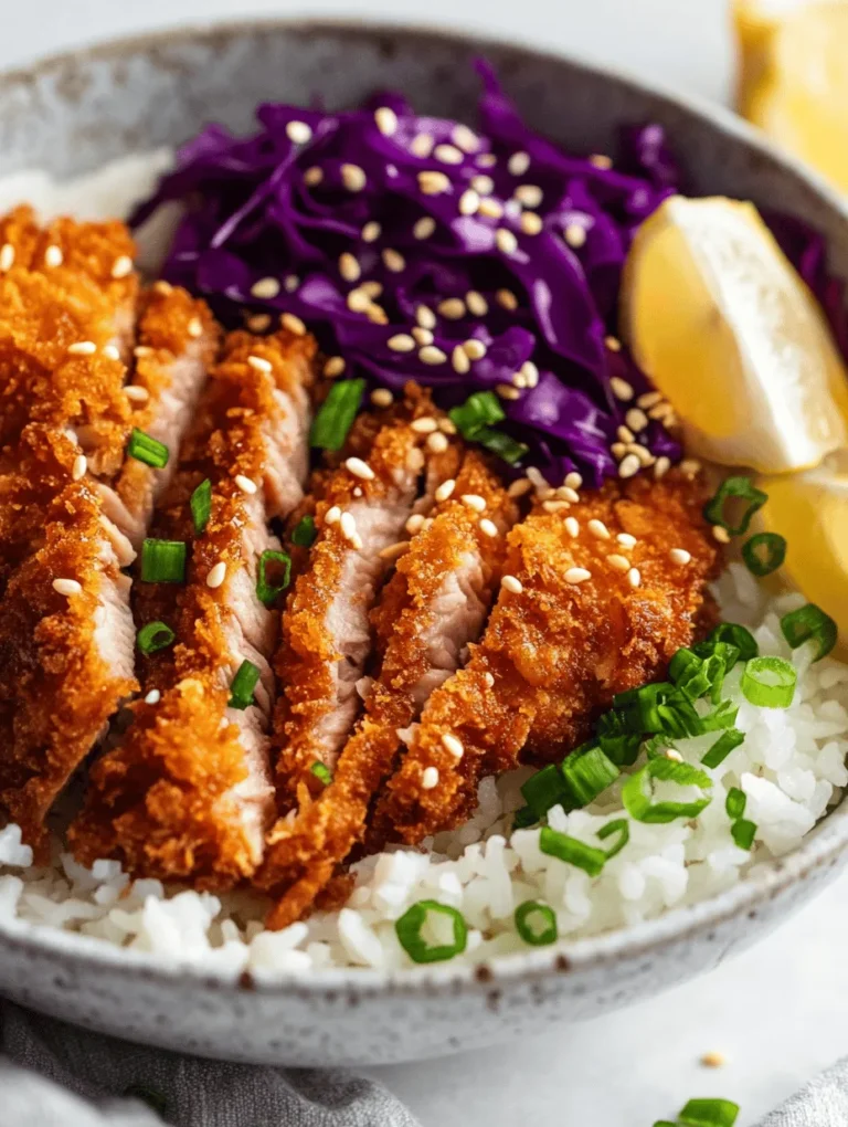 Katsu bowls have taken the global culinary scene by storm, captivating food lovers with their delightful combination of crispy fried meat, fluffy rice, and vibrant toppings. Rooted in Japanese cuisine, these bowls are a feast for both the eyes and the palate. At the heart of a katsu bowl lies tonkatsu—breaded and deep-fried pork cutlets that achieve a perfect golden brown, delivering a satisfying crunch with every bite. What elevates this dish further is the homemade tonkatsu sauce, which adds a flavorful punch and allows for personalization based on individual taste preferences.