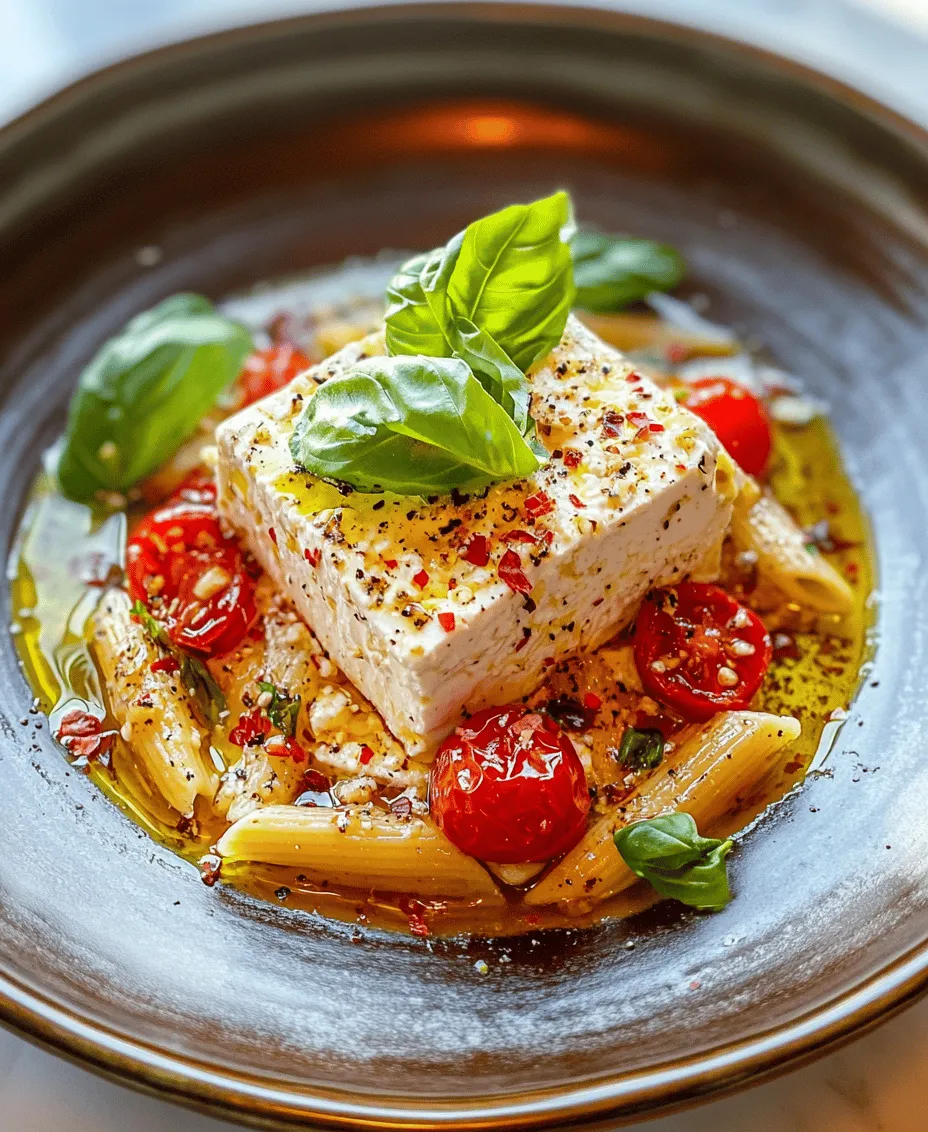 To achieve the best results with Feta Fiesta Pasta, it's essential to understand the role of each ingredient. Here’s a closer look at the key components that make this dish so special: