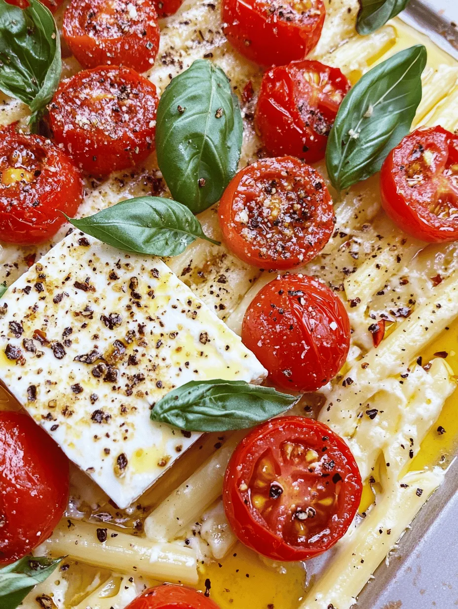 To achieve the best results with Feta Fiesta Pasta, it's essential to understand the role of each ingredient. Here’s a closer look at the key components that make this dish so special: