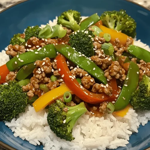 Stir fry dishes have gained immense popularity across various cuisines worldwide, particularly in Asian culinary traditions. This cooking method, characterized by its quick preparation and vibrant flavors, allows for the incorporation of fresh ingredients and a variety of proteins. One standout recipe that exemplifies the balance of taste and nutrition is the Sweet & Savory Ground Turkey Teriyaki Stir Fry. This dish not only showcases the delicious harmony between sweetness and savoriness but also offers a healthier alternative to traditional stir fry recipes, making it a favorite among health-conscious foodies.