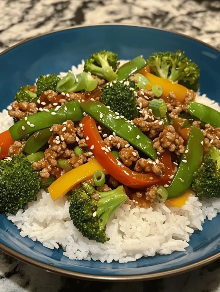 Stir fry dishes have gained immense popularity across various cuisines worldwide, particularly in Asian culinary traditions. This cooking method, characterized by its quick preparation and vibrant flavors, allows for the incorporation of fresh ingredients and a variety of proteins. One standout recipe that exemplifies the balance of taste and nutrition is the Sweet & Savory Ground Turkey Teriyaki Stir Fry. This dish not only showcases the delicious harmony between sweetness and savoriness but also offers a healthier alternative to traditional stir fry recipes, making it a favorite among health-conscious foodies.