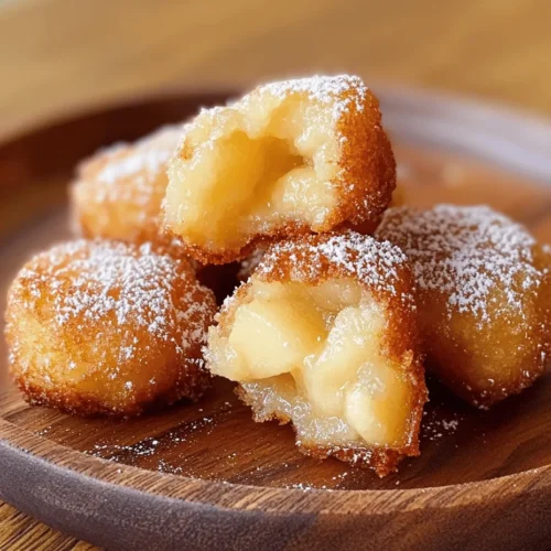 In the delightful world of homemade desserts, few treats capture the essence of comfort like Sweet & Crunchy Apple Fritter Bites. These little morsels are not only light and fluffy but also perfectly spiced, making them an irresistible option for any occasion. Whether you're gathering with family for a cozy night in or entertaining friends at a festive gathering, these apple fritter bites are sure to impress. The warm flavors of fresh apples combined with aromatic spices create a dessert that is both satisfying and nostalgic.