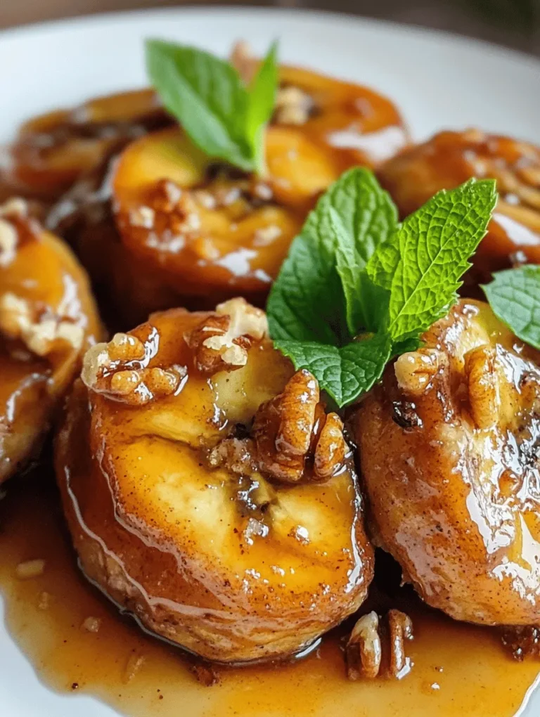 Desserts have a magical way of transforming ordinary moments into extraordinary experiences, and our Sizzling Cinnamon Delight is no exception. This simple yet indulgent recipe brings together the warm sweetness of ripe bananas with the rich flavors of butter, brown sugar, and a hint of cinnamon. Imagine savoring a warm, gooey dessert that envelops your senses in a comforting embrace, whether it's a leisurely breakfast on a lazy weekend morning or a delightful finish to an elegant dinner.