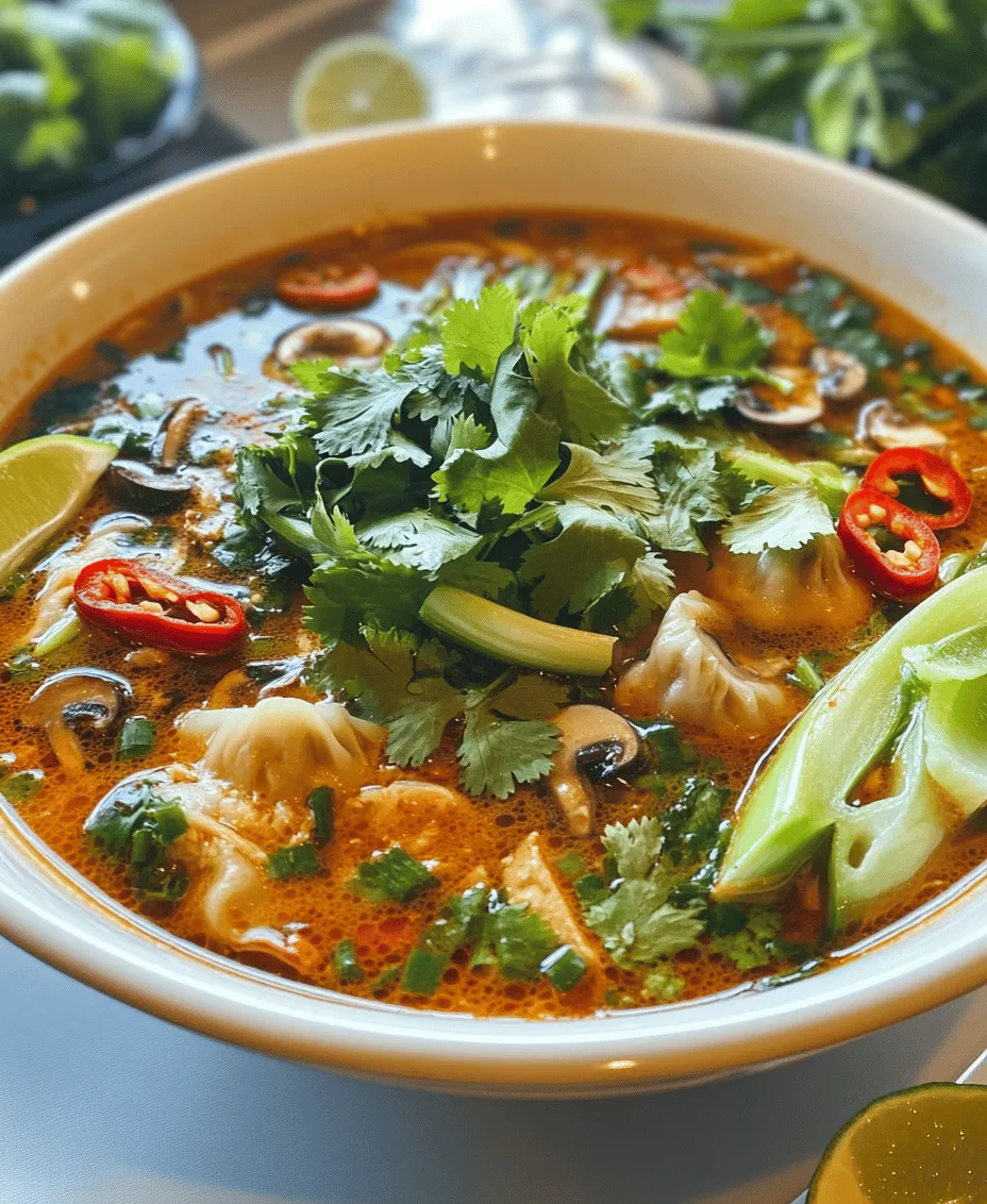 Dumpling soup is a beloved dish that transcends cultural boundaries, celebrated in kitchens around the world for its comforting and satisfying qualities. From the delicate wontons of Chinese cuisine to the hearty pierogi of Eastern Europe, dumpling soup manifests in various forms, each reflecting the traditions and flavors of its origin. Among these variations, the spicy version stands out, offering a tantalizing kick that elevates the dish from simple comfort food to a bold culinary experience.