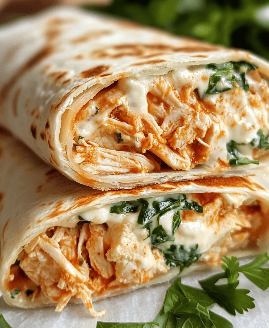In recent years, wraps have surged in popularity as a versatile meal option that can suit any occasion—be it a quick lunch, an easy dinner, or a fun snack. Their flexibility allows for endless combinations of flavors and fillings, making them a favorite among home cooks and food enthusiasts alike. Among the myriad of wrap recipes, one stands out for its rich flavor and creamy texture: the Cheesy Garlic Chicken Wraps. This delightful recipe brings together the savory goodness of chicken, the irresistible meltiness of cheese, and the aromatic allure of garlic, creating a tantalizing dish that is as satisfying as it is simple to prepare.