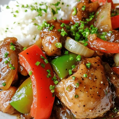 Black Pepper Chicken is a beloved dish that has gained considerable popularity in Asian cuisine, particularly in Chinese and Thai cooking. This dish expertly blends a variety of flavors and textures, resulting in a savory, spicy, and slightly sweet experience that tantalizes the taste buds. The star of Black Pepper Chicken is, unsurprisingly, black pepper, which lends its distinctive heat and aroma, making every bite a delight.