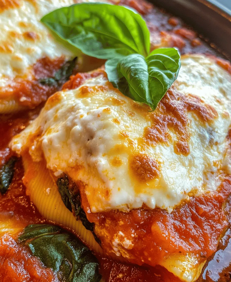 If you're on the lookout for a comforting and nutritious meal that will satisfy your family and friends, look no further than Spinach & Ricotta Delightful Shells. This delectable dish combines the creamy richness of ricotta cheese with the vibrant, earthy flavor of fresh spinach, all tucked inside tender jumbo pasta shells. Not only is this recipe vegetarian-friendly, but it also offers a delightful balance of flavors and textures that make it a hit at any gathering.