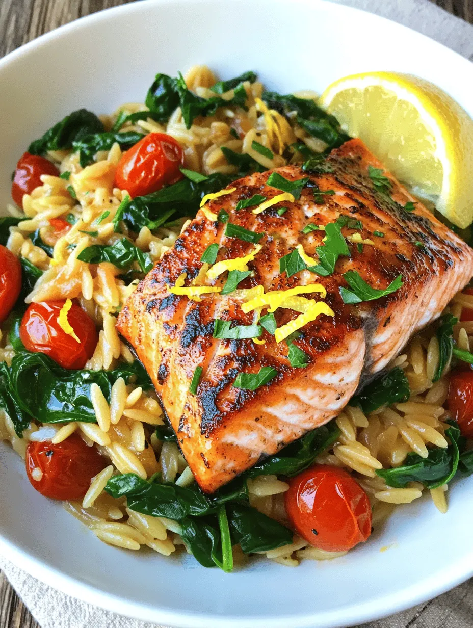 In the realm of culinary delights, few dishes capture the essence of simplicity and flavor quite like One Skillet Salmon with Lemon Orzo. This dish is more than just a meal; it’s a harmonious blend of fresh ingredients, vibrant flavors, and nutritional benefits—all prepared in a single skillet. The appeal of this dish lies in its convenience; perfect for busy weeknights or leisurely weekends, it allows you to whip up a wholesome dinner without the fuss of multiple pots and pans.