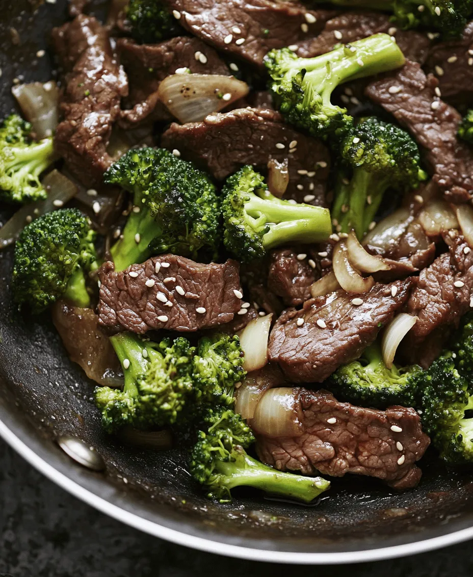 Sizzling Chinese Beef and Broccoli Stir-Fry is a beloved dish that embodies the essence of Chinese cuisine, combining vibrant flavors, colorful ingredients, and quick preparation. Originating from the culinary traditions of China, this stir-fry has captured the hearts and taste buds of food lovers around the globe. Its popularity can be attributed not only to its delicious taste but also to its presentation and the balance of flavors that make each bite a delightful experience.