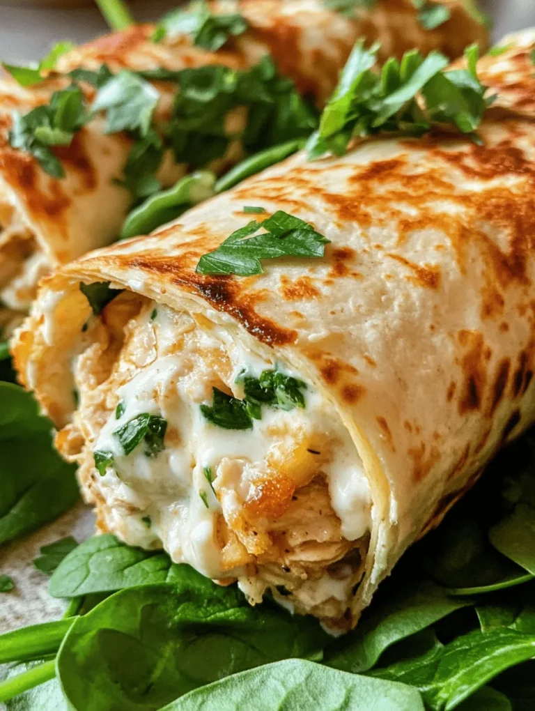 In recent years, wraps have become an integral part of modern cuisine, capturing the hearts and appetites of food enthusiasts around the globe. These versatile creations are not only easy to prepare but also offer a delightful way to enjoy a variety of flavors and textures in a single bite. Among the myriad of wrap options available, Cheesy Garlic Chicken Wraps stand out as a particularly comforting and satisfying dish that combines the rich flavors of garlic, cheese, and tender chicken.