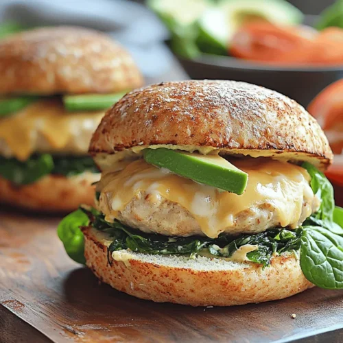 In recent years, chicken burgers have surged in popularity as a healthier alternative to traditional beef burgers. This shift in preference is not just a fleeting trend; it's a reflection of a growing awareness surrounding health and nutrition. Many people are seeking lighter options that do not compromise on flavor or satisfaction. Enter the Savory White Cheddar & Spinach Chicken Burger— a delectable twist on the classic burger that combines the lean protein of chicken with the rich, creamy goodness of white cheddar cheese and the vibrant, earthy flavor of fresh spinach.