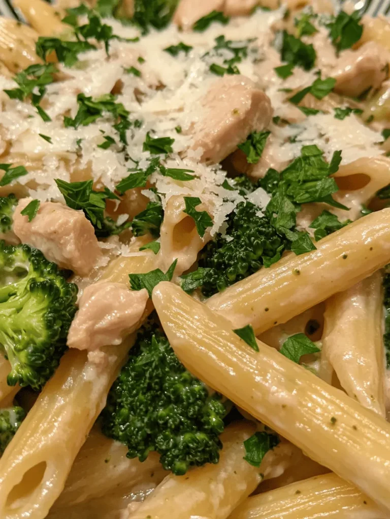 When it comes to comfort food that pleases the entire family, few dishes can match the warmth and flavor of Creamy Broccoli and Chicken Penne. This delightful pasta dish combines tender chicken, vibrant broccoli, and a luscious creamy sauce that clings perfectly to every penne tube. Whether you're looking for a quick weeknight meal or a dish to impress guests, this recipe checks all the boxes: it’s satisfying, nutritious, and easy to prepare.