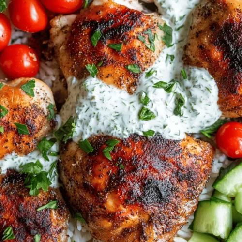 Are you looking for a delicious and hassle-free meal that combines rich flavors and wholesome ingredients? Look no further than Dump-and-Bake Chicken Tzatziki with Rice! This delightful dish brings together tender chicken thighs, aromatic basmati rice, and the refreshing zing of tzatziki sauce, making it a perfect choice for both busy weeknights and special occasions.
