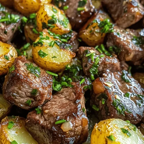 If you’re looking for a dish that embodies comfort, satisfaction, and rich flavors, look no further than savory garlic butter steak bites and potatoes. This delightful recipe marries tender, juicy steak with crispy, golden baby potatoes, all drenched in a luscious garlic butter sauce that takes the flavor profile to extraordinary heights. Whether you're hosting a casual dinner party, preparing a family meal, or simply craving a comforting dish, this recipe is sure to please everyone at the table.