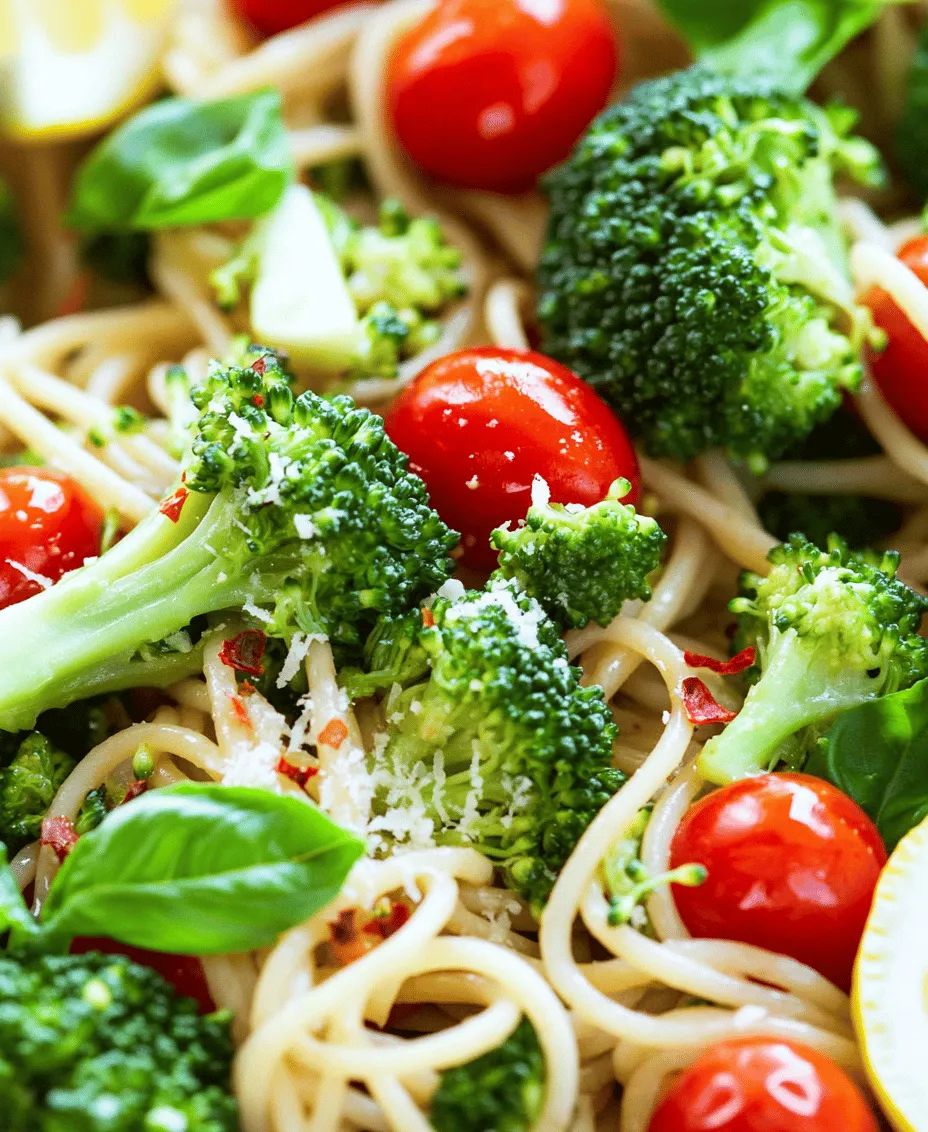 In the world of healthy eating, finding delicious and nutritious meals that are quick to prepare can be a challenge. Fortunately, this Easy Healthy Broccoli Pasta recipe is here to simplify your meal planning while delivering a burst of flavor and essential nutrients. Packed with whole wheat pasta, vibrant broccoli, and fresh cherry tomatoes, this dish is not only satisfying but also a feast for the eyes.