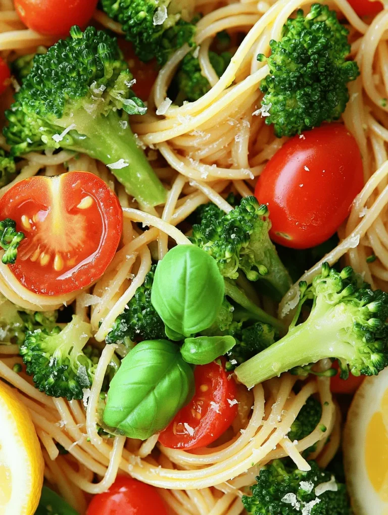 In the world of healthy eating, finding delicious and nutritious meals that are quick to prepare can be a challenge. Fortunately, this Easy Healthy Broccoli Pasta recipe is here to simplify your meal planning while delivering a burst of flavor and essential nutrients. Packed with whole wheat pasta, vibrant broccoli, and fresh cherry tomatoes, this dish is not only satisfying but also a feast for the eyes.