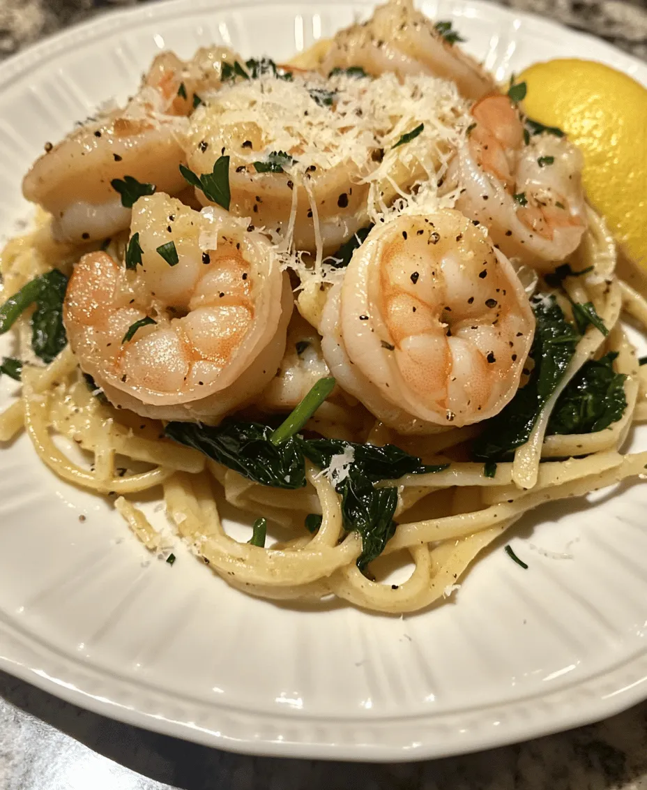 If you’re looking for a dish that’s bursting with flavor yet incredibly easy to prepare, then Zesty Lemon Garlic Shrimp Pasta with Spinach is your go-to recipe. This delightful meal combines the succulent taste of shrimp with the bright, zesty notes of lemon and the aromatic warmth of garlic. Paired with fresh spinach and your choice of pasta, this dish not only tantalizes the taste buds but also delivers a nutritious punch, making it ideal for weeknight dinners or special gatherings.