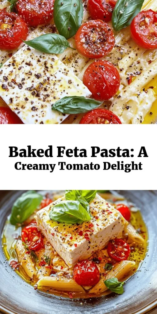 Looking for a delicious and easy pasta dinner? Try this Feta Fiesta Pasta! This vibrant dish features creamy baked feta, blistered cherry tomatoes, and fragrant garlic, all tossed with your choice of pasta. With just a handful of ingredients and 40 minutes, you can create a mouthwatering meal that's perfect for any occasion. Garnish with fresh basil and optional Parmesan for a delightful finishing touch. Perfect for weeknight dinners or entertaining friends!
