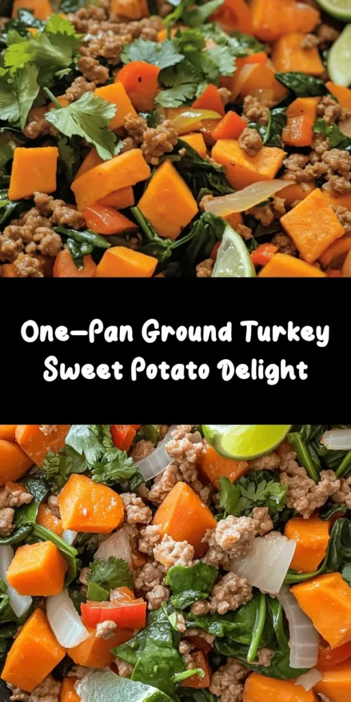Savor the flavors of this Ground Turkey Sweet Potato Skillet that’s perfect for a quick weeknight dinner! Packed with lean ground turkey, healthy sweet potatoes, and colorful veggies, this one-pan meal is both nutritious and delicious. Seasoned with smoked paprika and chili powder, it bursts with flavor, while fresh spinach adds a vibrant finish. Serve with lime wedges for a zesty touch. Quick to make and easy to clean up, this dish is sure to be a family favorite!