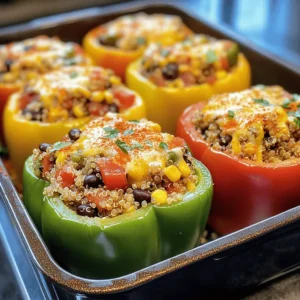 Colorful Stuffed Bell Peppers Delight is more than just a dish; it's a vibrant celebration of flavors, nutrition, and creativity in the kitchen. This recipe beautifully combines various ingredients to create a meal that is not only visually appealing but also packed with essential nutrients. The star of this dish is undoubtedly the bell pepper, which serves as a nutritious base loaded with vitamins and antioxidants.