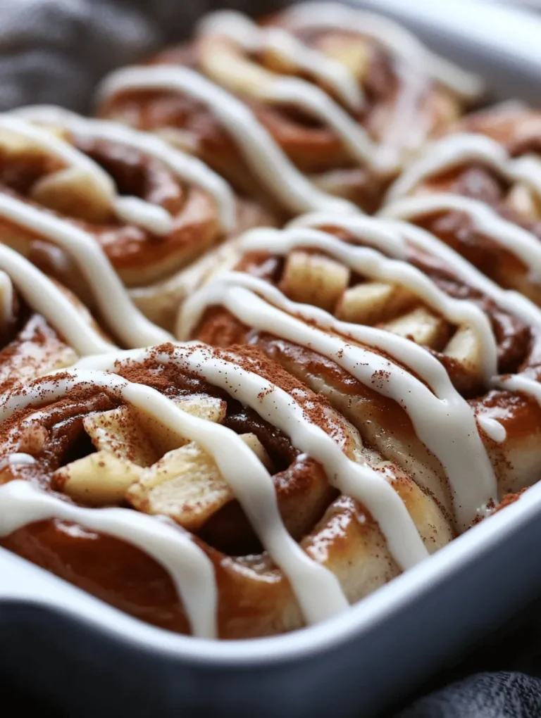There's something undeniably comforting about freshly baked goods wafting through the air. Among the many delightful options, apple cinnamon rolls hold a special place in the hearts of many. These warm, gooey treats combine the warmth of cinnamon with the tart sweetness of apples, making them a beloved comfort food for breakfast or brunch. Imagine pulling apart a soft, fluffy roll, only to reveal layers of spiced apple filling, topped with a luscious cream cheese frosting. It’s a sweet indulgence that’s perfect for any occasion, whether it's a cozy family gathering or a festive holiday celebration.