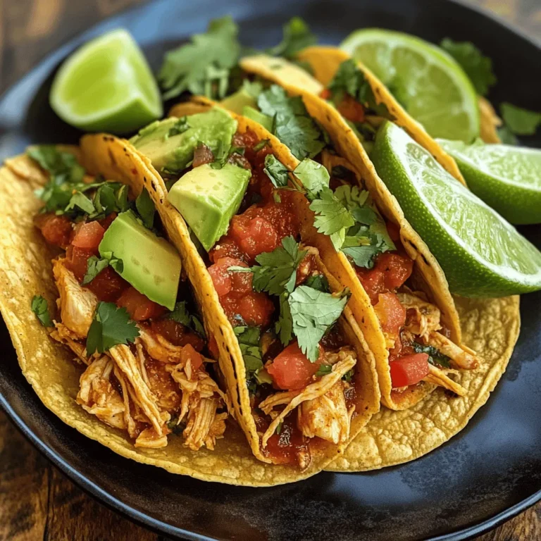 Explore the vibrant flavors of authentic Mexican cuisine with our recipe for the Best Chicken Tinga Tacos. This dish is not only a feast for the eyes, but also a celebration of bold flavors. Chicken Tinga, a smoky and spicy shredded chicken dish, is the star of these delightful tacos, making them perfect for any occasion. Whether you’re hosting a dinner party or looking for a weeknight family meal, this recipe is sure to impress.