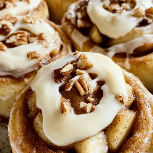 There's something truly special about the comforting aroma of freshly baked apple cinnamon rolls wafting through the house. These delightful treats have become a beloved staple in many kitchens, capturing the hearts (and taste buds) of families and friends alike. Combining the sweet, tart flavor of apples with the warm spiciness of cinnamon, these rolls are not just a breakfast item but an experience that brings people together. Topped with a luscious cream cheese frosting, they transform into an indulgent dessert that feels like a warm hug on a chilly day.
