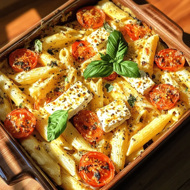 To create a truly memorable creamy baked feta pasta delight, it's essential to understand the role each ingredient plays in the dish. Let's break down the key components that make this recipe both delectable and satisfying.