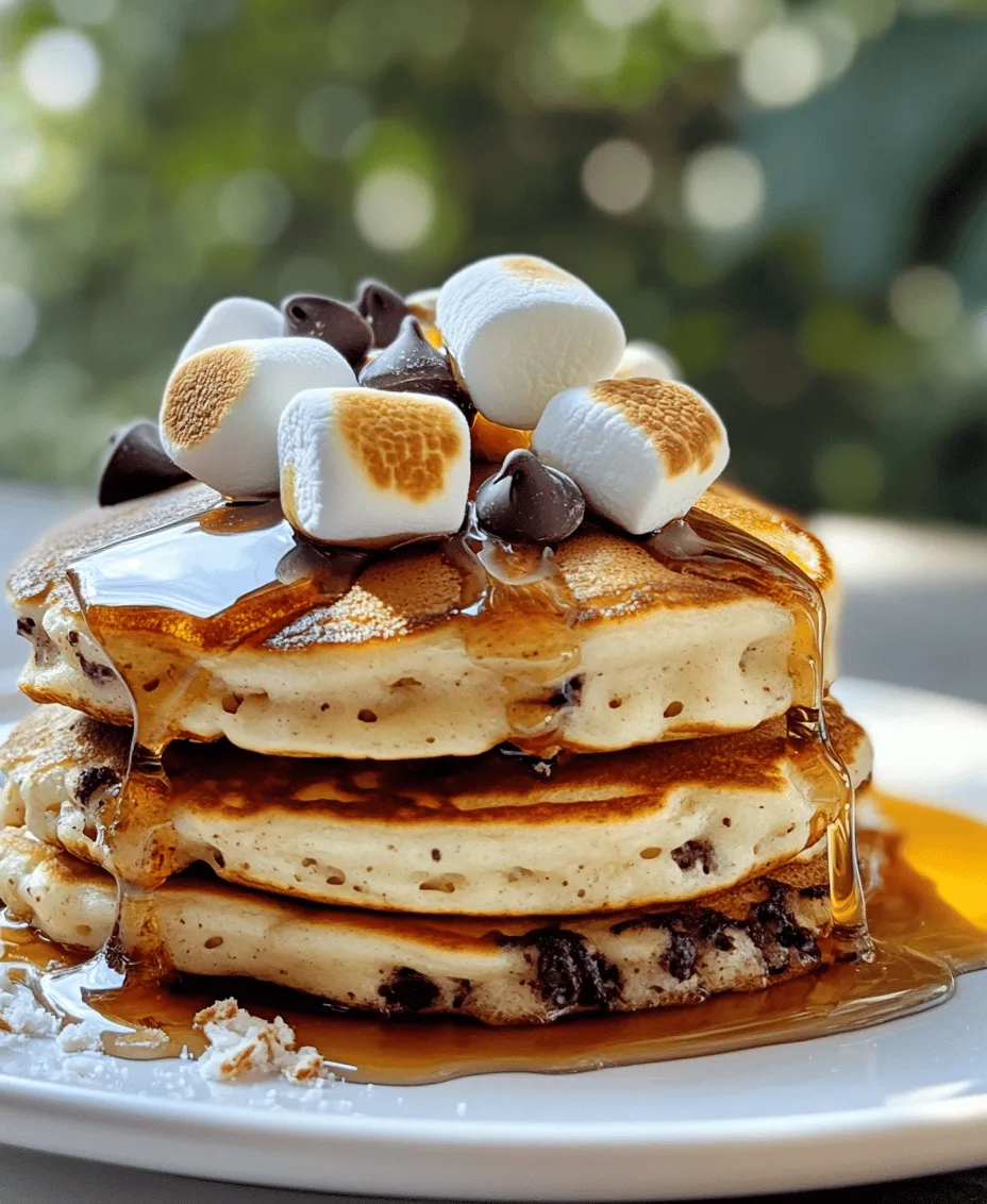 S’mores have long been a beloved treat, evoking fond memories of campfires, family gatherings, and starry nights. The simple combination of chocolate, marshmallows, and graham crackers creates a delightful explosion of flavors that many people cherish from childhood. Whether enjoyed by the fire or at a summer barbecue, the nostalgia of s'mores is universally appealing. But what if you could transform this classic treat into a breakfast sensation? Enter the innovative twist of s’mores pancakes—where the rich, gooey goodness of s’mores meets the fluffy comfort of pancakes.