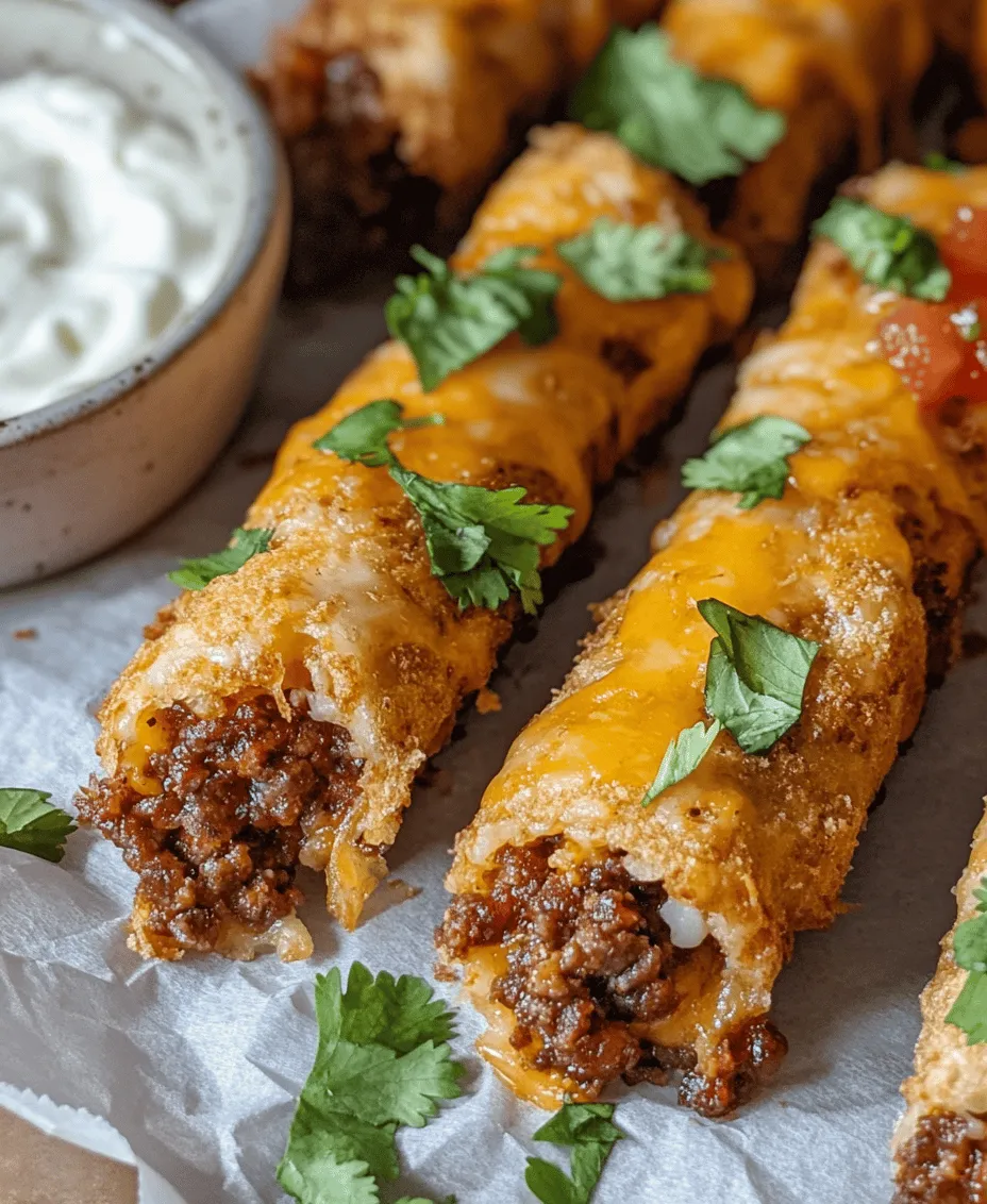If you’re looking for a fun and innovative way to enjoy the bold flavors of tacos, then Cheesy Taco Sticks are a must-try! This delectable dish creatively blends the classic elements of tacos with the delightful textures of pizza, making it an irresistible snack or appetizer. Ideal for gatherings, game nights, or family dinners, these cheesy delights offer a unique take on traditional taco night.