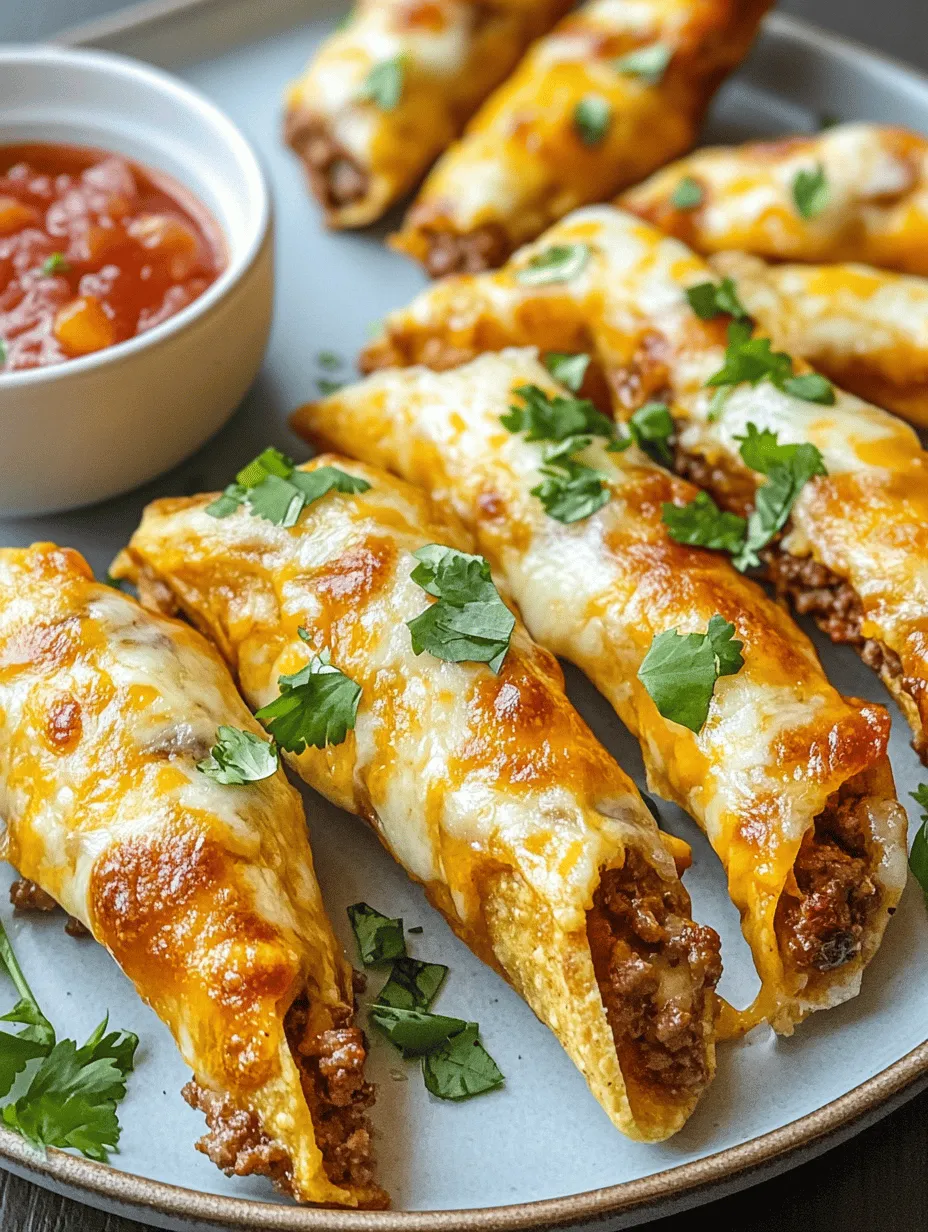 If you’re looking for a fun and innovative way to enjoy the bold flavors of tacos, then Cheesy Taco Sticks are a must-try! This delectable dish creatively blends the classic elements of tacos with the delightful textures of pizza, making it an irresistible snack or appetizer. Ideal for gatherings, game nights, or family dinners, these cheesy delights offer a unique take on traditional taco night.