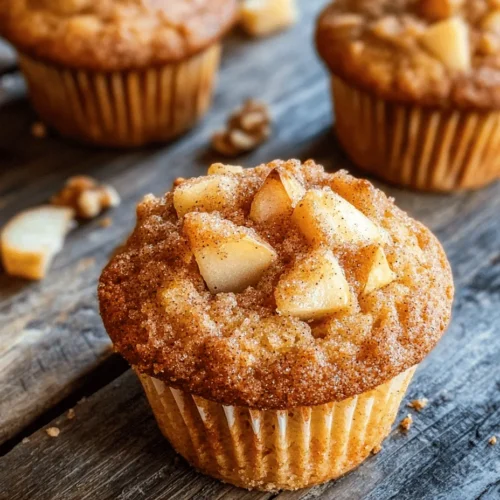 There's something undeniably comforting about the warm, inviting scent of freshly baked apple cinnamon muffins wafting through your kitchen. These delightful treats are not just a breakfast option; they embody the spirit of fall with their rich, seasonal flavors. The combination of sweet apples and warm cinnamon creates a symphony of taste that appeals to both children and adults alike. Whether enjoyed with a steaming cup of coffee or as an afternoon snack, apple cinnamon muffins have a unique way of making any moment feel special.