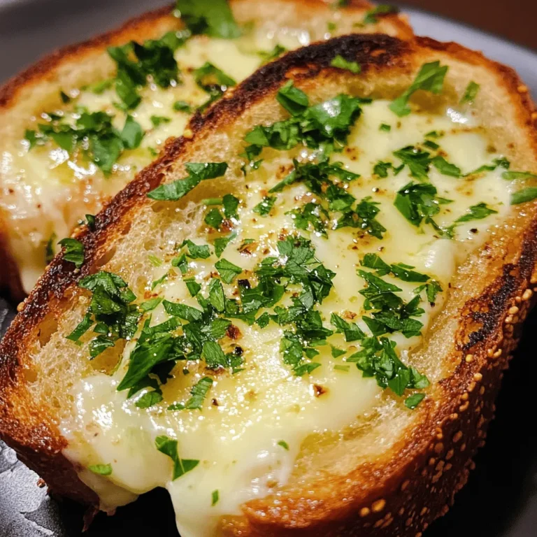 In today’s fast-paced world, comfort food has become a cornerstone of culinary satisfaction for many. After a long day, nothing quite compares to the warmth and familiarity of a home-cooked meal. Recipes that are simple yet bursting with flavor provide an instant lift, evoking feelings of nostalgia and contentment. One such recipe that embodies this spirit is the Garlic Bread Grilled Cheese Delight.